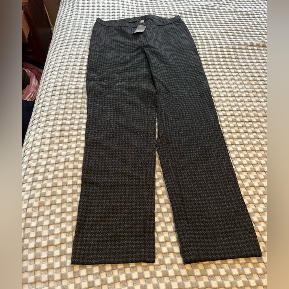 J.Jill Black and Gray pointe pants M tall - NWT